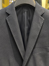 Charcoal Mottled Tailored Blazer — 02 detail collar lining
