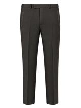 Obsidian Black Pick-Stitch Tuxedo, provisional trouser front product view