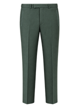 Verdant Green Peak-Lapel Tuxedo, provisional trouser front product view