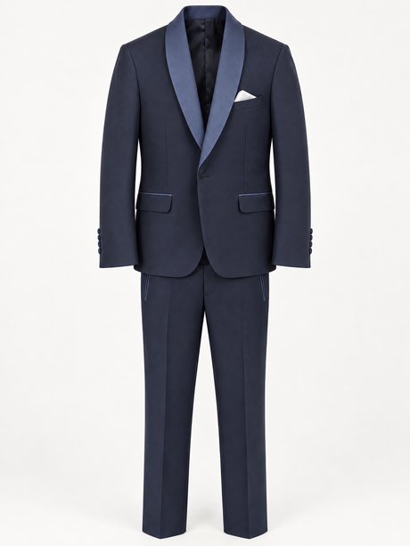 Nocturne Navy complete two-piece evening suit
