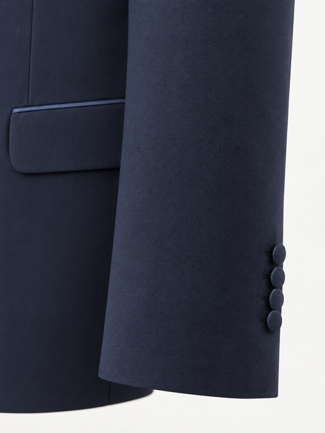 Four-button jacket cuff detail