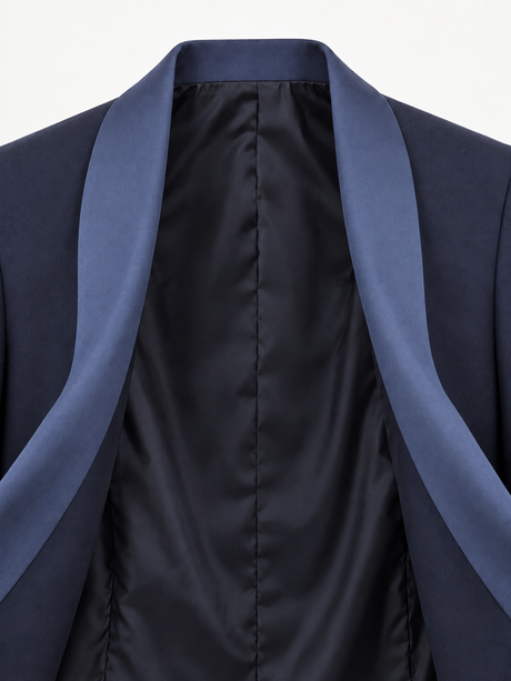 Jacket lining and interior construction detail